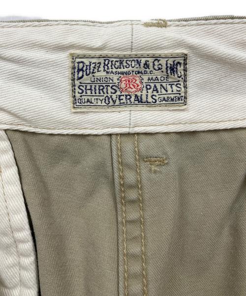BUZZ RICKSON'S（バズリクソンズ）Buzz Rickson's (バズリクソンズ) パンツ ベージュ サイズ:W32の古着・服飾アイテム