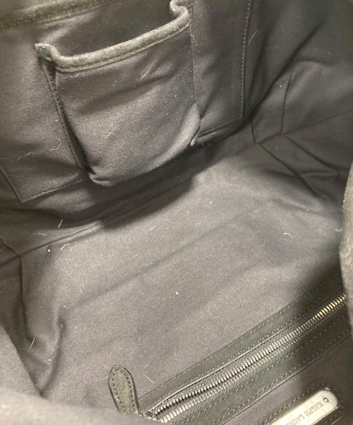RALPH LAUREN（ラルフローレン）RALPH LAUREN (ラルフローレン) スエードハンドバッグ ブラックの古着・服飾アイテム