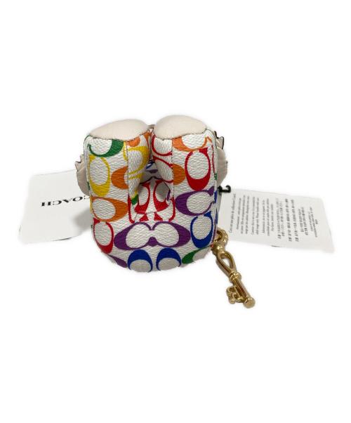 COACH（コーチ）COACH (コーチ) チャーム ホワイト 未使用品の古着・服飾アイテム