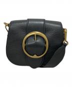 POLO RALPH LAURENポロ・ラルフローレン）の古着「ミニレノックスショルダーバッグ」｜ブラック