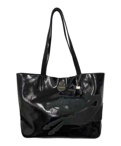 LONGCHAMP（ロンシャン）LONGCHAMP (ロンシャン) トートバッグ ブラックの古着・服飾アイテム
