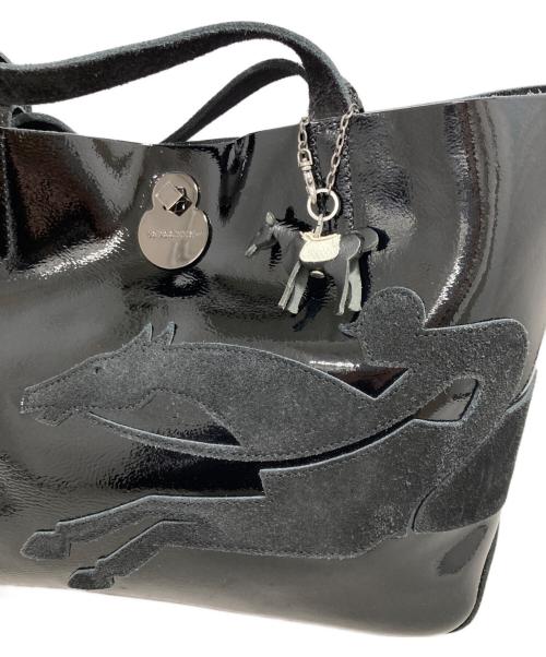 LONGCHAMP（ロンシャン）LONGCHAMP (ロンシャン) トートバッグ ブラックの古着・服飾アイテム