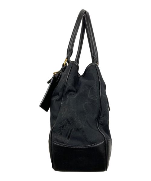 RALPH LAUREN（ラルフローレン）RALPH LAUREN (ラルフローレン) ハンドバッグ ブラックの古着・服飾アイテム