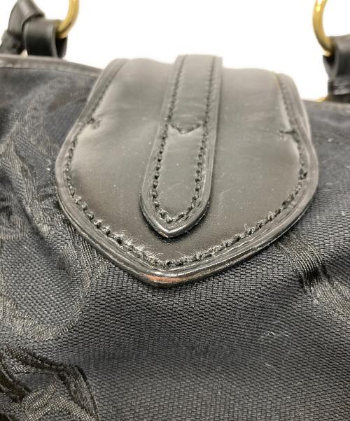 RALPH LAUREN（ラルフローレン）RALPH LAUREN (ラルフローレン) ハンドバッグ ブラックの古着・服飾アイテム