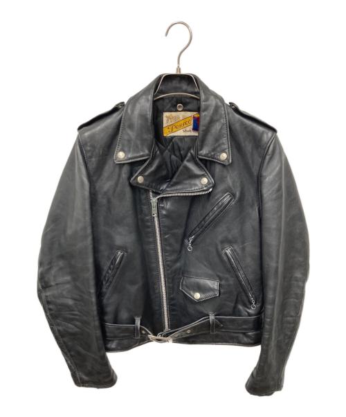 PERFECTO by Schott（パーフェクト バイ ショット）PERFECTO by Schott (パーフェクト バイ ショット) ライダースジャケット ブラック サイズ:38の古着・服飾アイテム