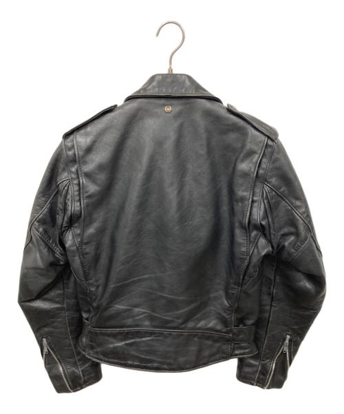 PERFECTO by Schott（パーフェクト バイ ショット）PERFECTO by Schott (パーフェクト バイ ショット) ライダースジャケット ブラック サイズ:38の古着・服飾アイテム
