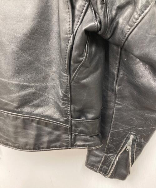 PERFECTO by Schott（パーフェクト バイ ショット）PERFECTO by Schott (パーフェクト バイ ショット) ライダースジャケット ブラック サイズ:38の古着・服飾アイテム