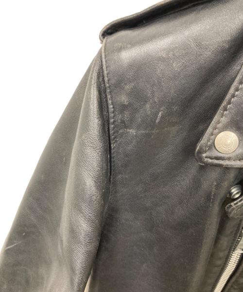 PERFECTO by Schott（パーフェクト バイ ショット）PERFECTO by Schott (パーフェクト バイ ショット) ライダースジャケット ブラック サイズ:38の古着・服飾アイテム