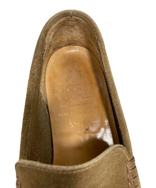Crockett & Jones（クロケット＆ジョーンズ）Crockett & Jones (クロケット＆ジョーンズ) ローファー ブラウン サイズ:表記消えの古着・服飾アイテム