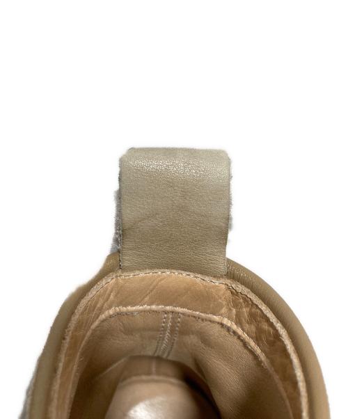 Alden（オールデン）ALDEN (オールデン) J.CREW (ジェイクルー) スウェードプレーントゥブーツ アイボリー サイズ:8の古着・服飾アイテム