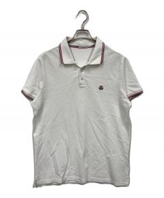 中古・古着通販】MONCLER (モンクレール) ポロシャツ ホワイト