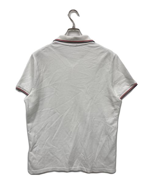 MONCLER（モンクレール）MONCLER (モンクレール) MAGLIA POLO MANICA CPRTA ホワイト サイズ:XLの古着・服飾アイテム