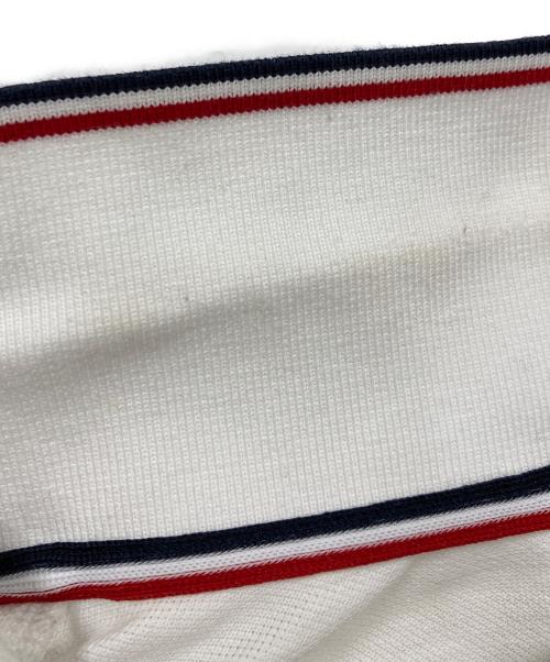 MONCLER（モンクレール）MONCLER (モンクレール) MAGLIA POLO MANICA CPRTA ホワイト サイズ:XLの古着・服飾アイテム