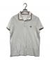 MONCLER（モンクレール）の古着「MAGLIA POLO MANICA CPRTA」｜ホワイト