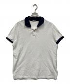 MONCLERモンクレール）の古着「MAGLIA POLO」｜ホワイト