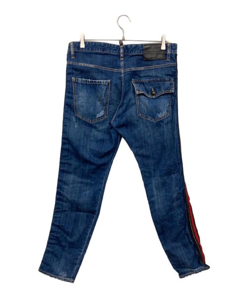 DSQUARED2（ディースクエアード）DSQUARED2 (ディースクエアード) デニムパンツ インディゴ サイズ:50の古着・服飾アイテム