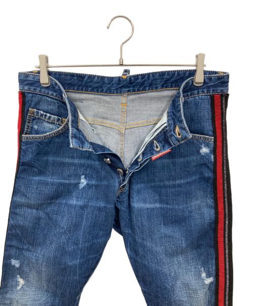 DSQUARED2（ディースクエアード）DSQUARED2 (ディースクエアード) デニムパンツ インディゴ サイズ:50の古着・服飾アイテム