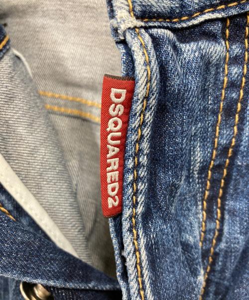 DSQUARED2（ディースクエアード）DSQUARED2 (ディースクエアード) デニムパンツ インディゴ サイズ:50の古着・服飾アイテム
