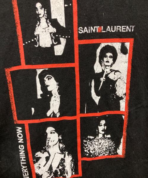 Saint Laurent Paris（サンローランパリ）Saint Laurent Paris (サンローランパリ) Tシャツ ブラック サイズ:Mの古着・服飾アイテム