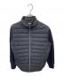 HERNO（ヘルノ）の古着「Quilted Down Front & Knit Cardigan」｜ネイビー