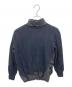 HERNO (ヘルノ) Quilted Down Front & Knit Cardigan ネイビー サイズ:50：36000円
