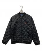 POLO RALPH LAURENポロ・ラルフローレン）の古着「キルティングジャケット」｜ブラック