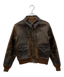 THE REAL McCOY'S（ザ・リアルマッコイズ）の古着「TYPE A-2レザージャケット」｜ブラウン