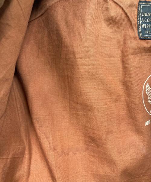 THE REAL McCOY'S（ザ・リアルマッコイズ）THE REAL McCOY'S (ザ・リアルマッコイズ) TYPE A-2レザージャケット ブラウン サイズ:36の古着・服飾アイテム