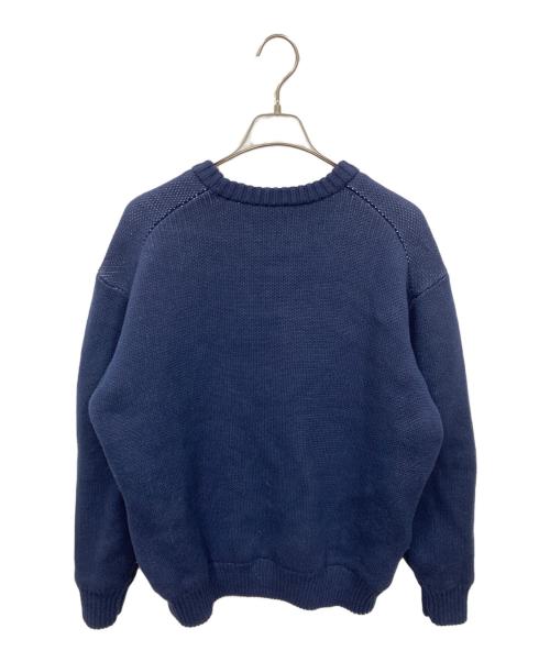 SETINN（セットイン）setinn (セットイン) Jacquard Knit ネイビー サイズ:Mの古着・服飾アイテム