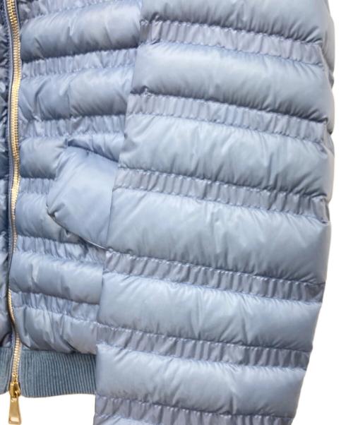 MONCLER（モンクレール）MONCLER (モンクレール) VIOLETTEダウンジャケット スカイブルーの古着・服飾アイテム