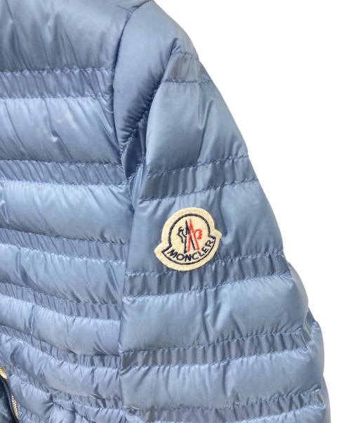 MONCLER（モンクレール）MONCLER (モンクレール) VIOLETTEダウンジャケット スカイブルーの古着・服飾アイテム