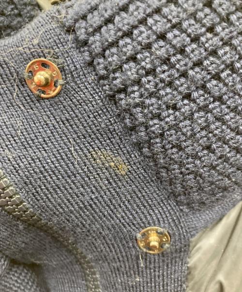 MONCLER（モンクレール）MONCLER (モンクレール) MAGLIONE切替ダウンジャケット ネイビー サイズ:Sの古着・服飾アイテム