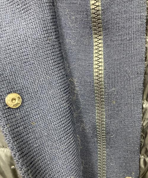 MONCLER（モンクレール）MONCLER (モンクレール) MAGLIONE切替ダウンジャケット ネイビー サイズ:Sの古着・服飾アイテム