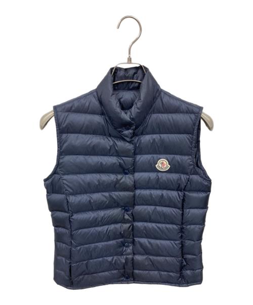 MONCLER（モンクレール）MONCLER (モンクレール) LIANEダウンベスト ネイビー サイズ:1の古着・服飾アイテム