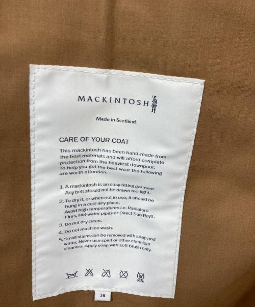 MACKINTOSH（マッキントッシュ）MACKINTOSH (マッキントッシュ) ゴム引きコート カーキ サイズ:38の古着・服飾アイテム