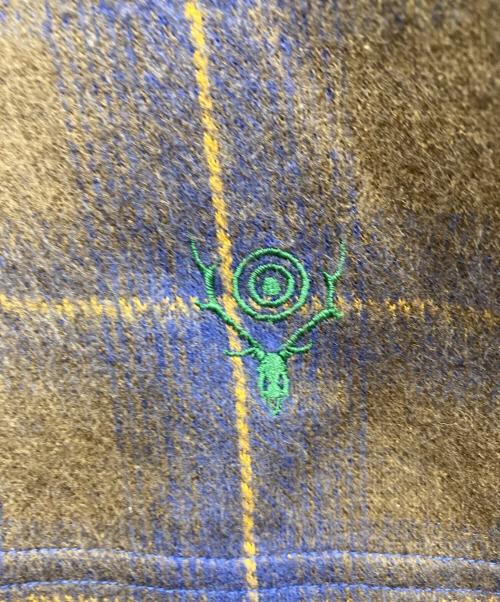 South2 West8（サウスツー ウエストエイト）south2 west8 (サウスツー ウエストエイト) ニット ブラウン サイズ:Mの古着・服飾アイテム