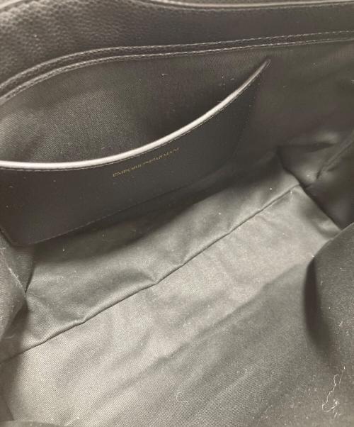 EMPORIO ARMANI（エンポリオアルマーニ）EMPORIO ARMANI (エンポリオアルマーニ) トートバッグ ブラックの古着・服飾アイテム