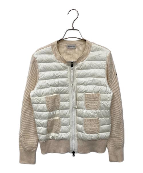 MONCLER（モンクレール）MONCLER (モンクレール) MAGLIONE TRICOT ALLA COREANA ホワイト サイズ:Mの古着・服飾アイテム