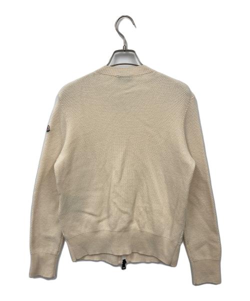MONCLER（モンクレール）MONCLER (モンクレール) MAGLIONE TRICOT ALLA COREANA ホワイト サイズ:Mの古着・服飾アイテム