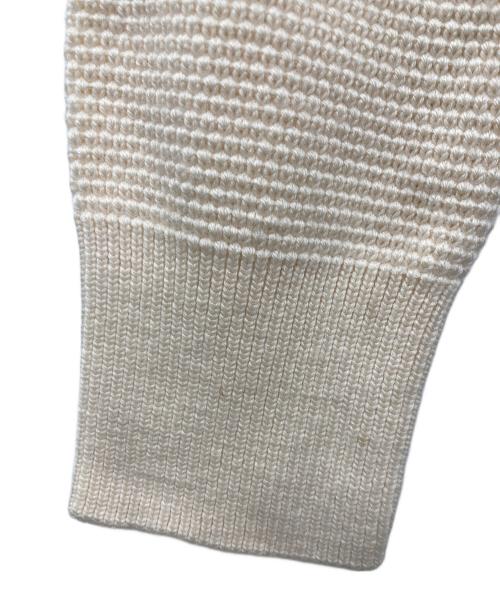 MONCLER（モンクレール）MONCLER (モンクレール) MAGLIONE TRICOT ALLA COREANA ホワイト サイズ:Mの古着・服飾アイテム