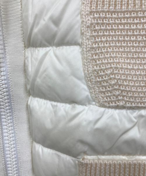 MONCLER（モンクレール）MONCLER (モンクレール) MAGLIONE TRICOT ALLA COREANA ホワイト サイズ:Mの古着・服飾アイテム