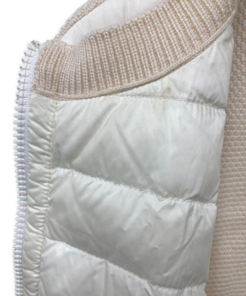 MONCLER（モンクレール）MONCLER (モンクレール) MAGLIONE TRICOT ALLA COREANA ホワイト サイズ:Mの古着・服飾アイテム