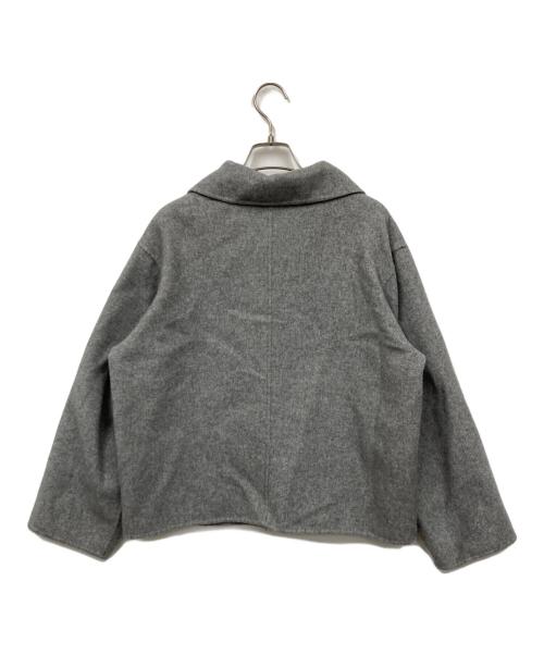 ORCIVAL（オーシバル）ORCIVAL (オーシバル) WOOL ZIP SHORT JACKET グレー サイズ:1の古着・服飾アイテム