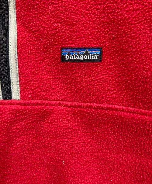 Patagonia（パタゴニア）Patagonia (パタゴニア) シンチラハーフジッププルオーバー レッド サイズ:Mの古着・服飾アイテム