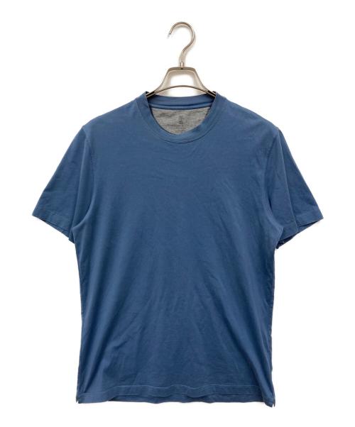 BRUNELLO CUCINELLI（ブルネロクチネリ）BRUNELLO CUCINELLI (ブルネロクチネリ) Tシャツ ブルー サイズ:48の古着・服飾アイテム