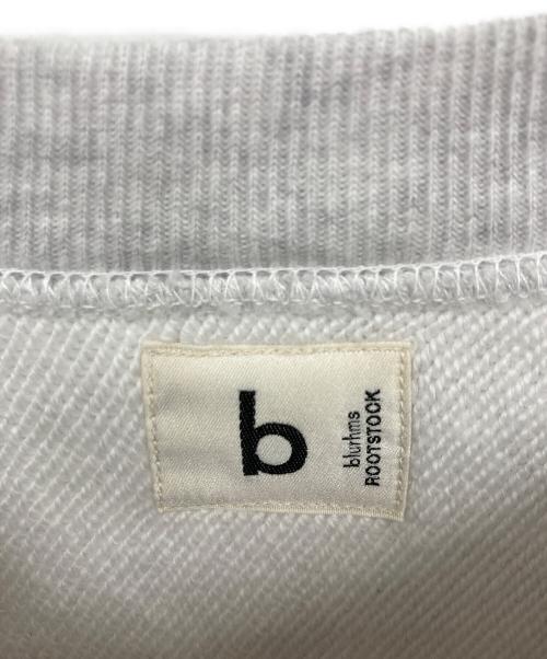 blurhms ROOTSTOCK（ブラームスルーツストック）blurhms ROOTSTOCK (ブラームスルーツストック) PRINT Sweat Crew-neck P/O Big グレー サイズ:3の古着・服飾アイテム