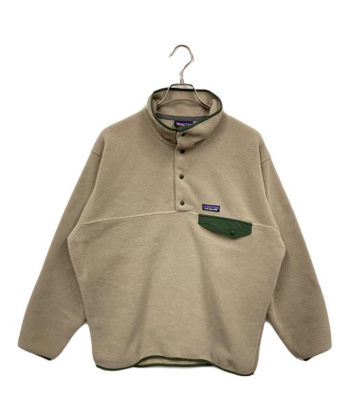 Patagonia（パタゴニア）Patagonia (パタゴニア) シンチラスナップＴプルオーバー ベージュ サイズ:Mの古着・服飾アイテム