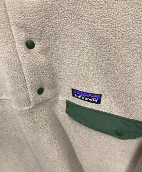 Patagonia（パタゴニア）Patagonia (パタゴニア) シンチラスナップＴプルオーバー ベージュ サイズ:Mの古着・服飾アイテム