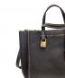 中古・古着 MARC JACOBS (マークジェイコブス) 2WAYバッグ ブラック：6000円