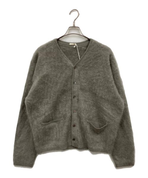 LIDnM（リドム）LIDNM (リドム) Cashmere Fur Cardigan グレー サイズ:L 未使用品の古着・服飾アイテム